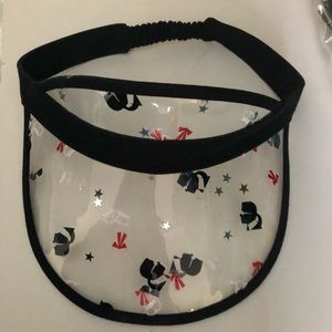 KARL LAGERFELD Black Visor Authentic 100%